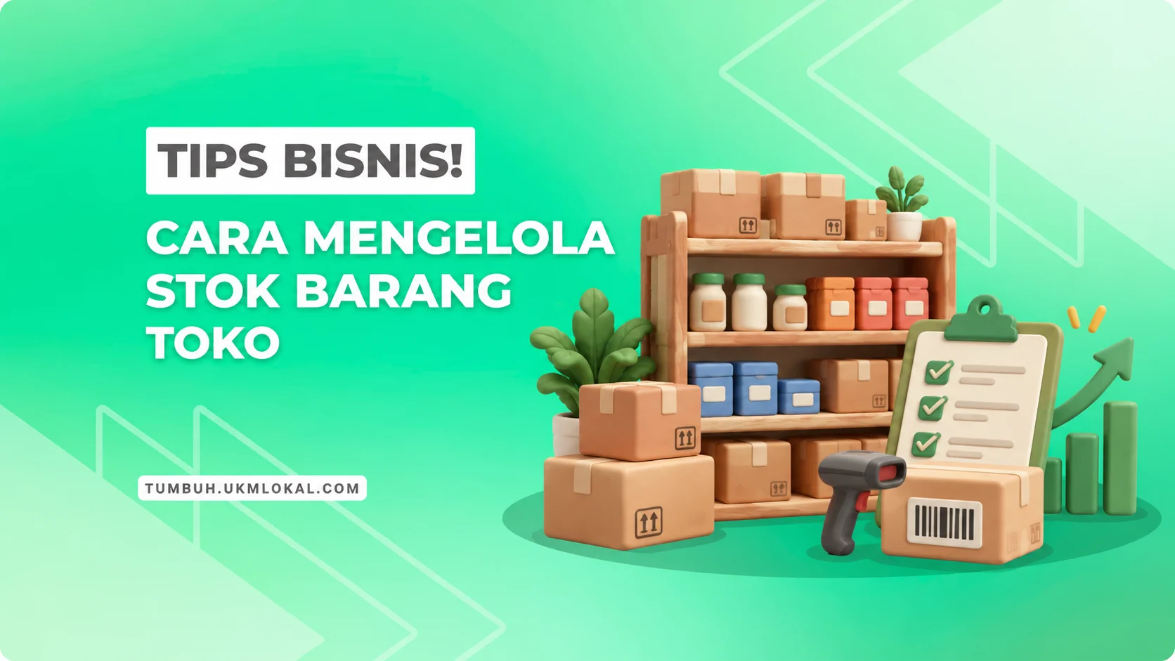 Ilustrasi cara mengelola stok barang toko agar tidak selisih